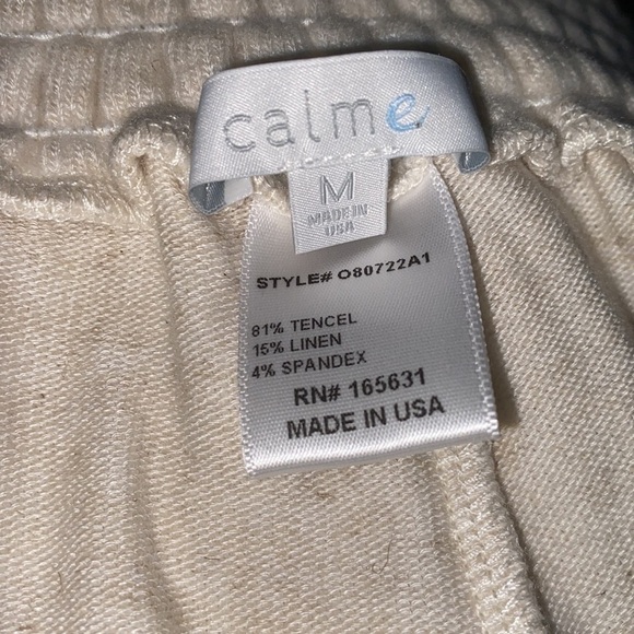 Johnny Was Calme Smocked Cozy Shorts Size M - Picture 5 of 5